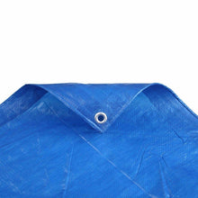 Load image into Gallery viewer, 12&#39; x 18&#39; Tarpaulin Blue Waterproof Strong Cover Camping Blue Spirit Campervans
