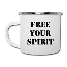 Load image into Gallery viewer, Camping Mug | Go Camping | Free Your Spirit Spirit Campervans
