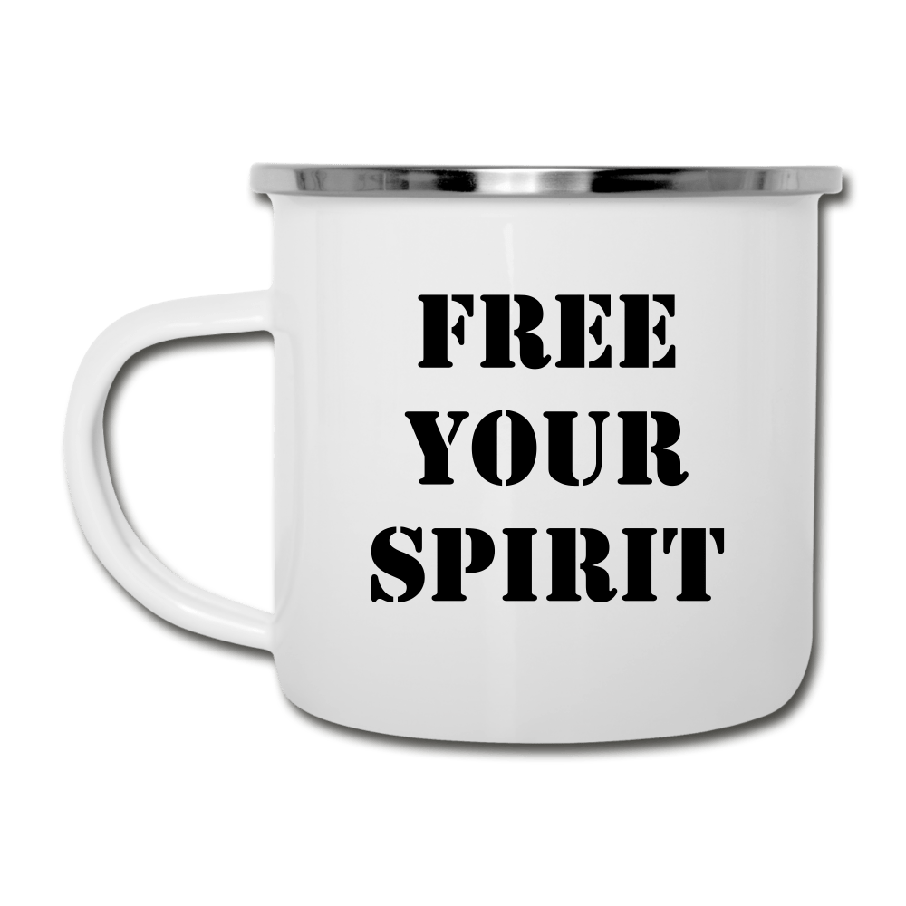 Camping Mug | Go Camping | Free Your Spirit Spirit Campervans