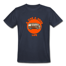 Load image into Gallery viewer, VanLife | A Van A Good Life | Men&#39;s Durable Van Life T-Shirt Spirit Campervans
