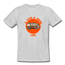 Load image into Gallery viewer, VanLife | A Van A Good Life | Men&#39;s Durable Van Life T-Shirt Spirit Campervans
