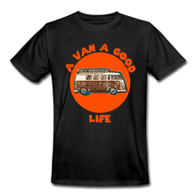 Load image into Gallery viewer, VanLife | A Van A Good Life | Men&#39;s Durable Van Life T-Shirt Spirit Campervans
