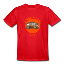 Load image into Gallery viewer, VanLife | A Van A Good Life | Men&#39;s Durable Van Life T-Shirt Spirit Campervans
