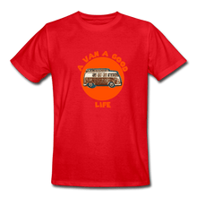 Load image into Gallery viewer, VanLife | A Van A Good Life | Men&#39;s Durable Van Life T-Shirt Spirit Campervans
