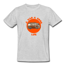 Load image into Gallery viewer, VanLife | A Van A Good Life | Men&#39;s Durable Van Life T-Shirt Spirit Campervans
