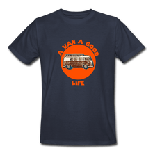 Load image into Gallery viewer, VanLife | A Van A Good Life | Men&#39;s Durable Van Life T-Shirt Spirit Campervans
