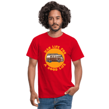 Load image into Gallery viewer, VanLife | Van Life For A Good Life | Men&#39;s T-Shirt Spirit Campervans
