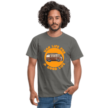 Load image into Gallery viewer, VanLife | Van Life For A Good Life | Men&#39;s T-Shirt Spirit Campervans
