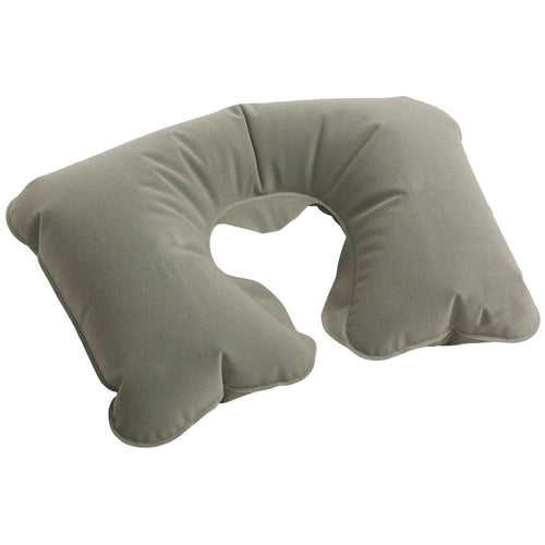 VNew Inflatable Neck Travel Pillow Cushion Head Rest Support Air Camping Car | ZIZ001394 GREY Spirit Campervans